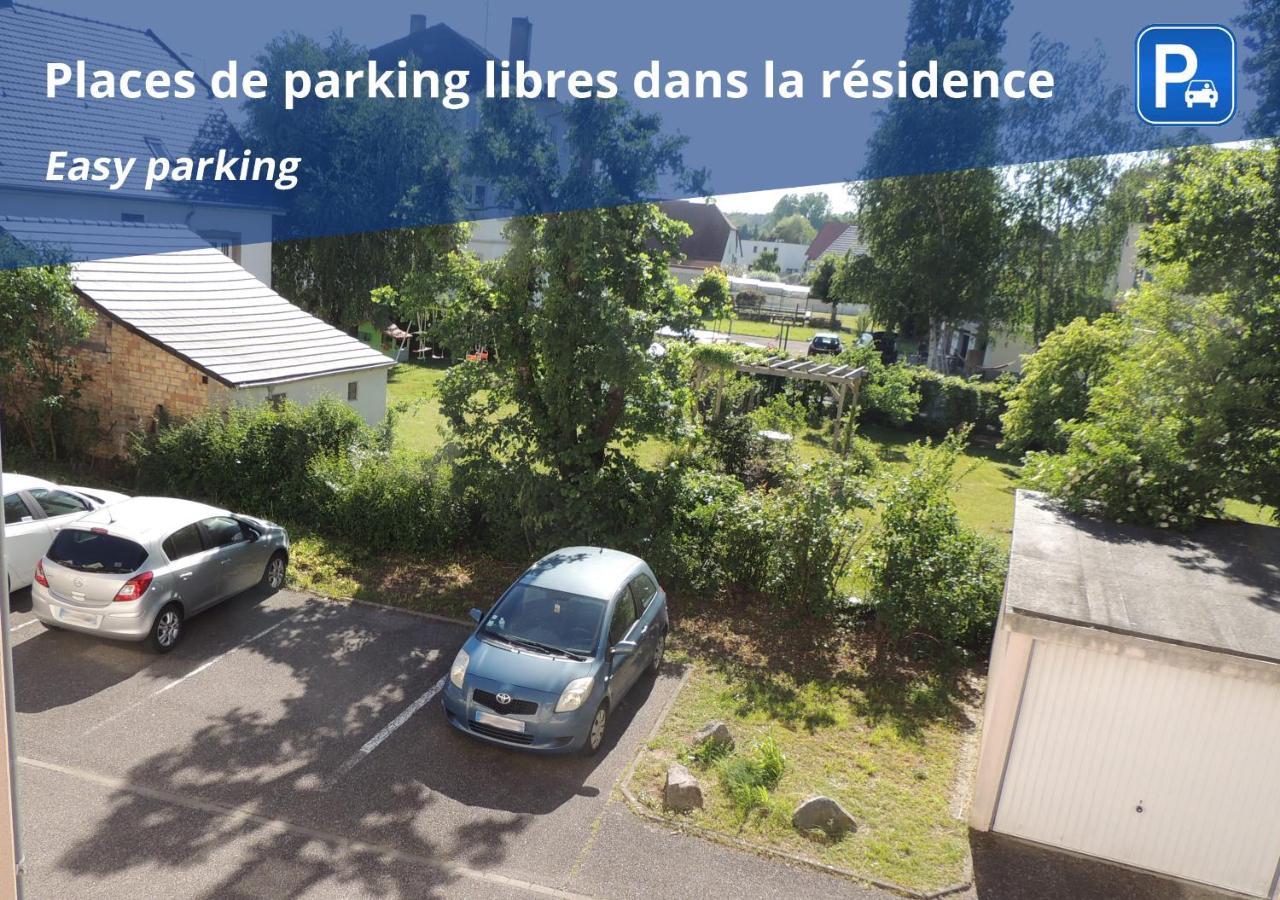 Appart'Azur Haguenau - Proche Gare Au Calme - Wifi - Lit Confort - Parking Facile Et Gratuit Ngoại thất bức ảnh